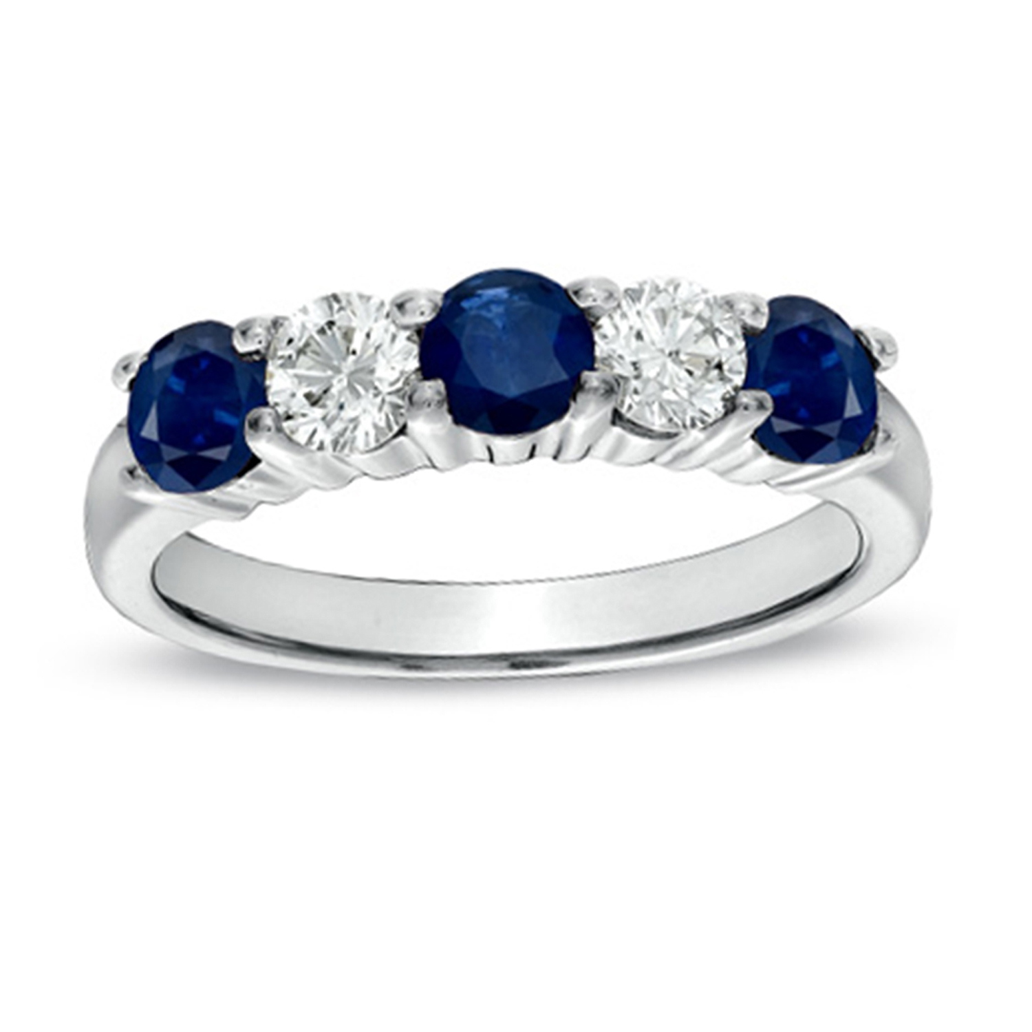1.26cttw Sapphire and Diamond Ring set in 14k Gold