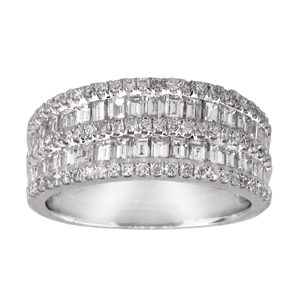 View 1.67ctw Diamond Fashion Ring in 18k White Gold