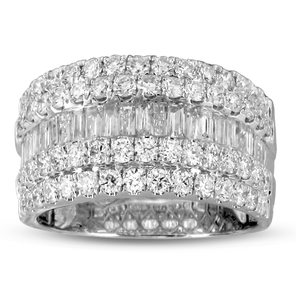View 2.40ctw Diamond Fashion Ring in 18k White Gold