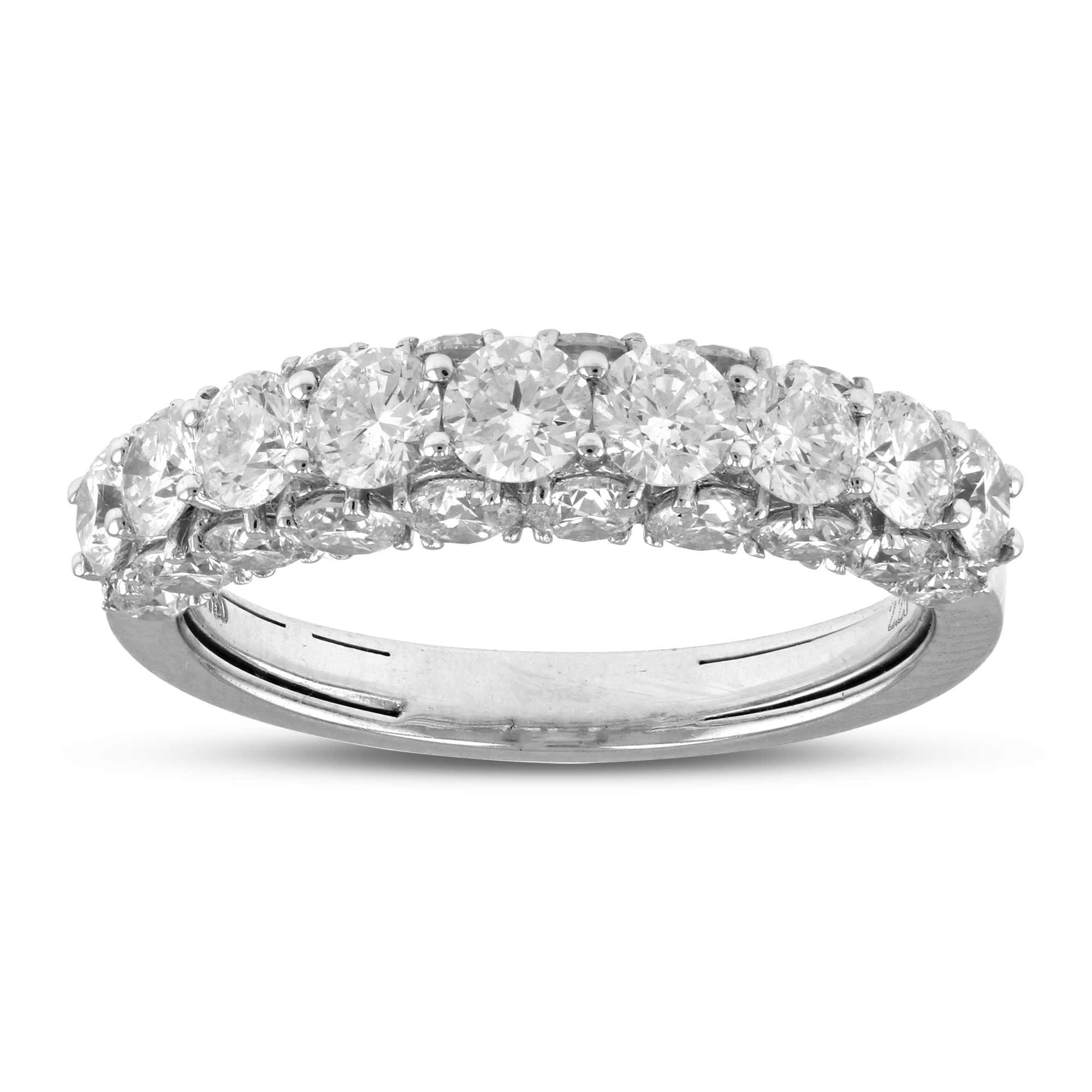 View 2.25ctw Diamond Band in 18k White Gold